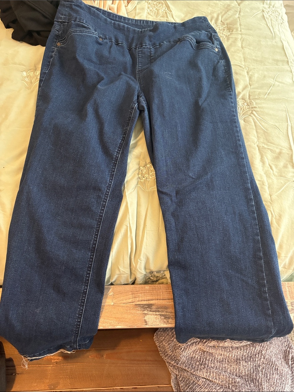 Cato Dark Indigo Boot-Cut Jeans